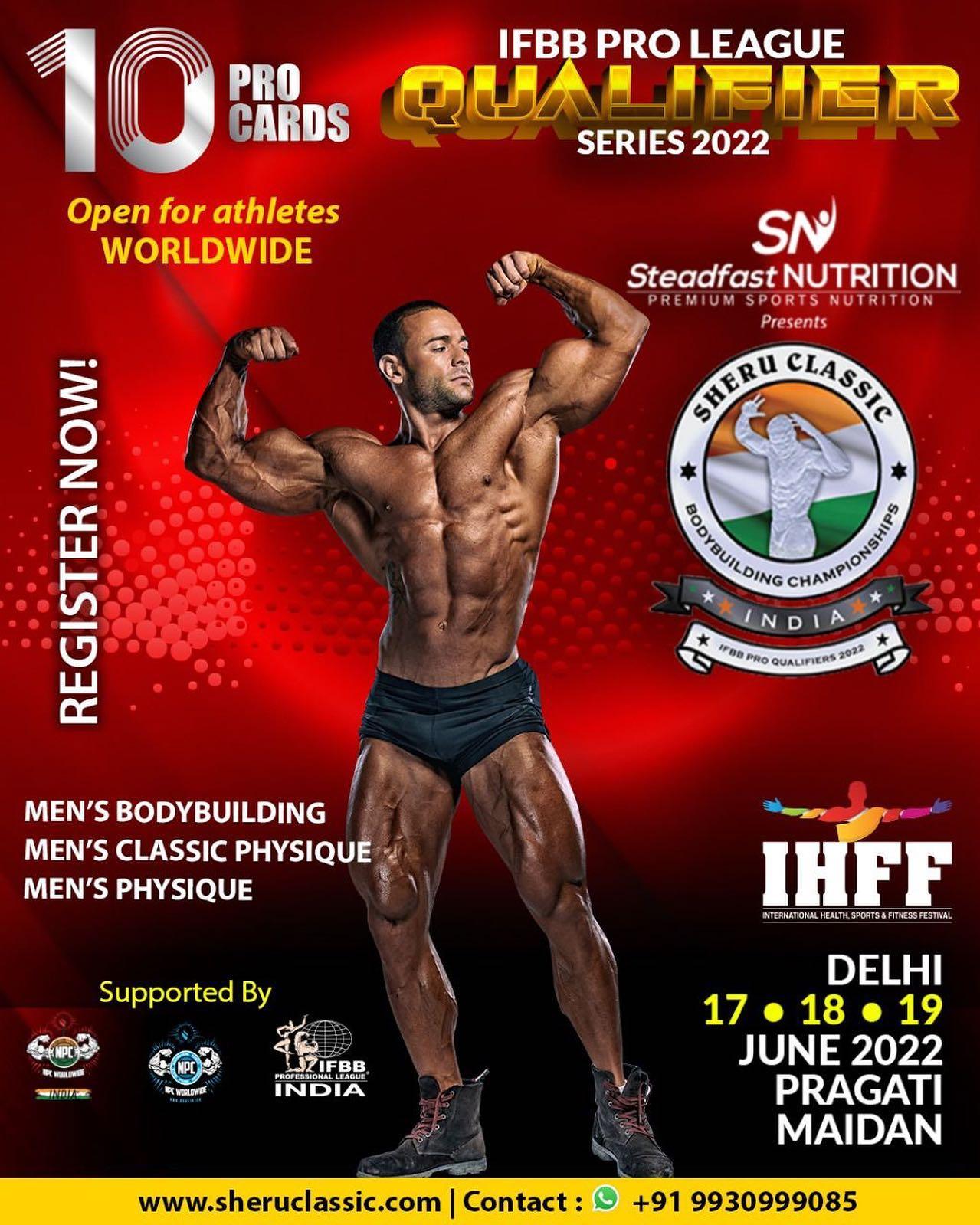 2022 IFBB Pro Qualifier Bodybuilding Show Book Tickets