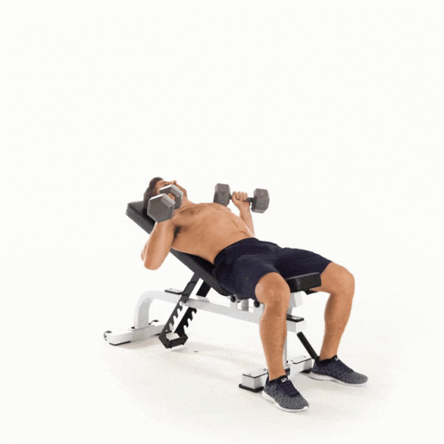 Incline Dumbbell Press - Push Workout