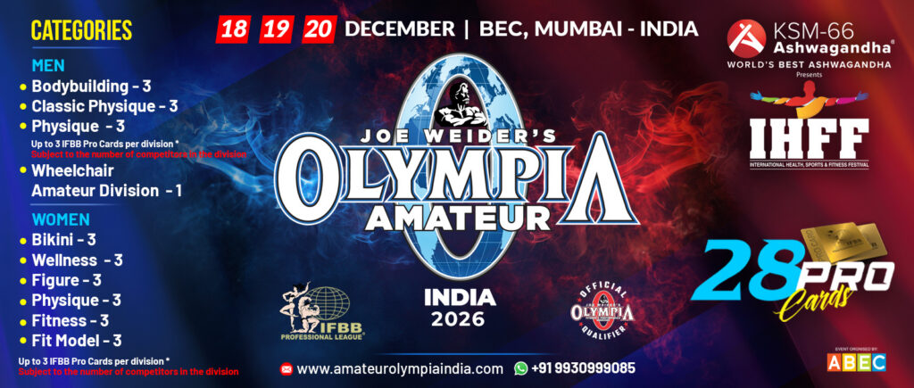 Amateur Olympia Banner